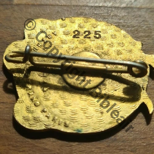 A0714 EALA.16.72 BISKRA 30mm  AB.P Bol poinconne Dos chevrons 267Eur(x3) 